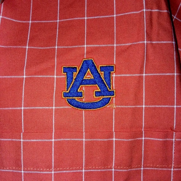 BAW Athletic Wear AUBURN Tigers Button Front Shirt - Picture 2 of 8